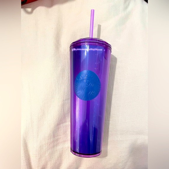 Starbucks tumbler drink cup, Venti (24 fl oz) - purple - Picture 1 of 2